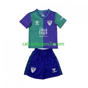 Malaga CF Bambino Maglia Trasferta 2023/2024 Manica Corta (+ Pantaloncini)